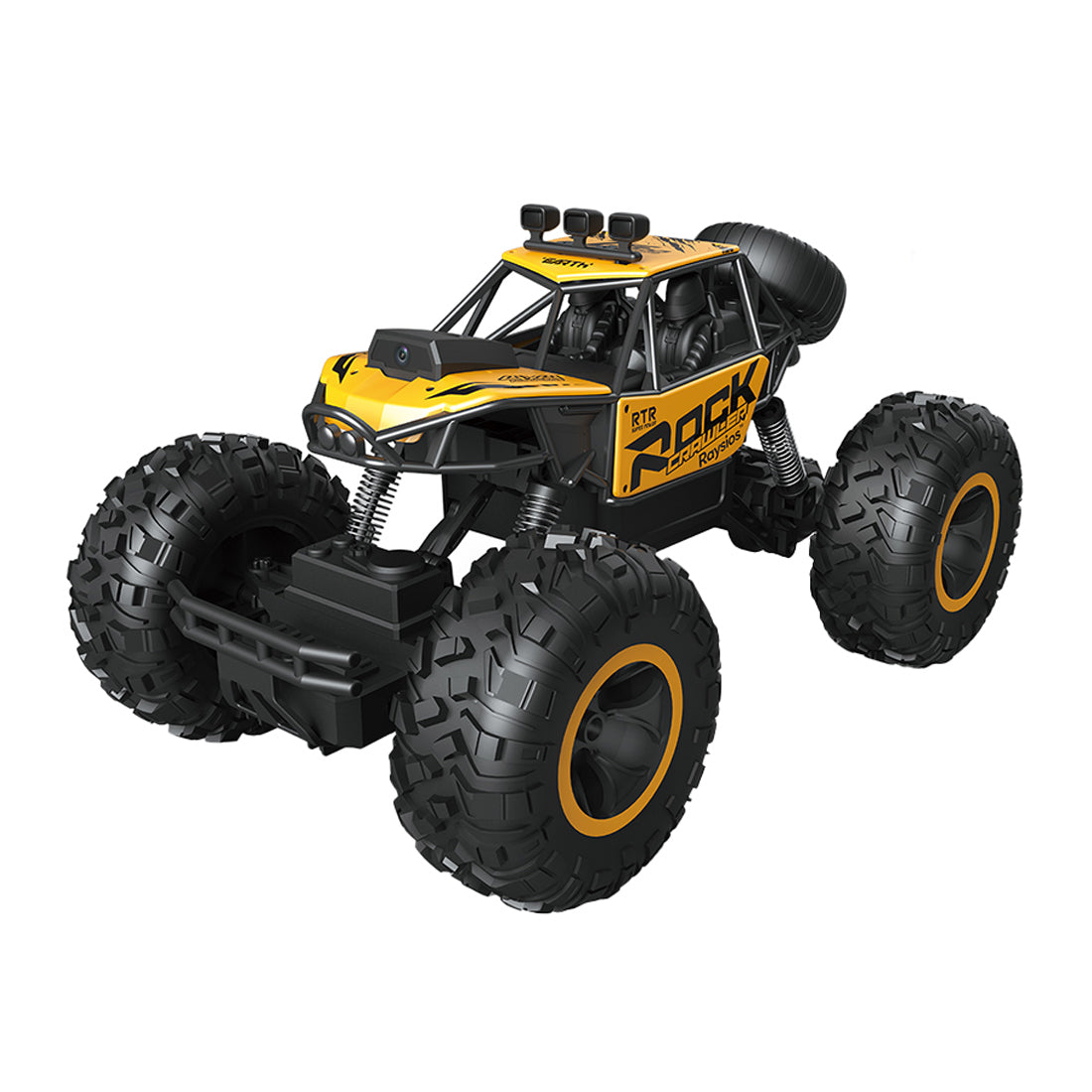 FPV RC Crawler Car with 2.8" Screen Remote, 4WD All-Terrain Truck