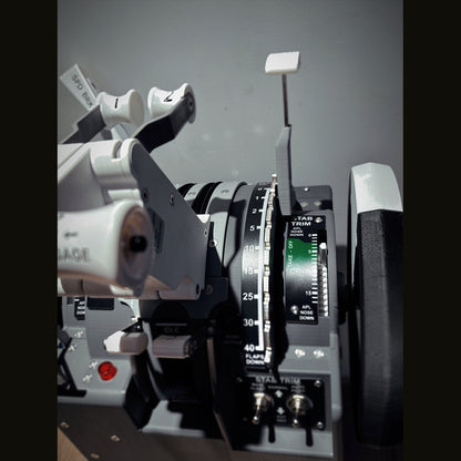 B737-800 Throttle-Quandrant for X-Plane 12, MSFS 2020/2024 - Compatible with Zibo737, PMDG737 (3D Printed Version)