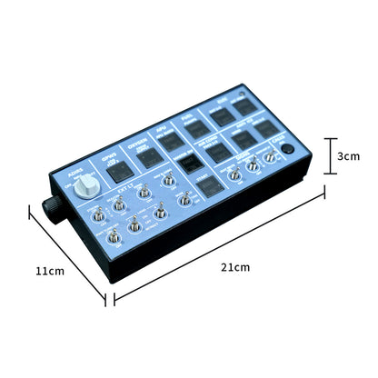 Rowsfire A106 V3.0 A32X Overhead Panel – Backlit, Metal Housing, Light Sync for MSFS2020/2024