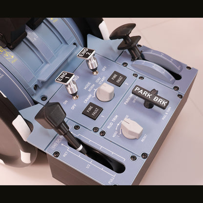 Hoowalt D107 V2.0 Metal Plate Lever Head Version A32X A31X A19X Motorized Throttle Cockpit Panel