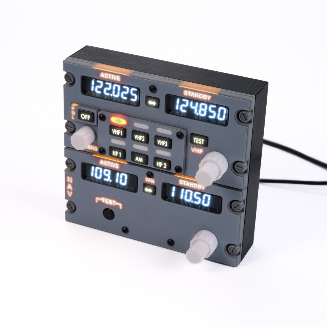 D201 B737 1:1 COCKPIT Radio Tuning Panel