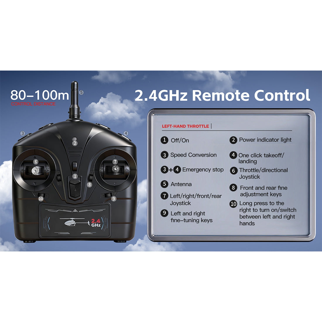 WL K270 UH-60L 2.4G 4CH 170-Class 4-Rotor Flybarless Realistic Helicopter Model