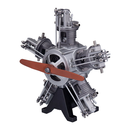250+pcs/set 1:6 Five-Cylinder Radial Engine Aircraft Engine Simulation Electric Model
