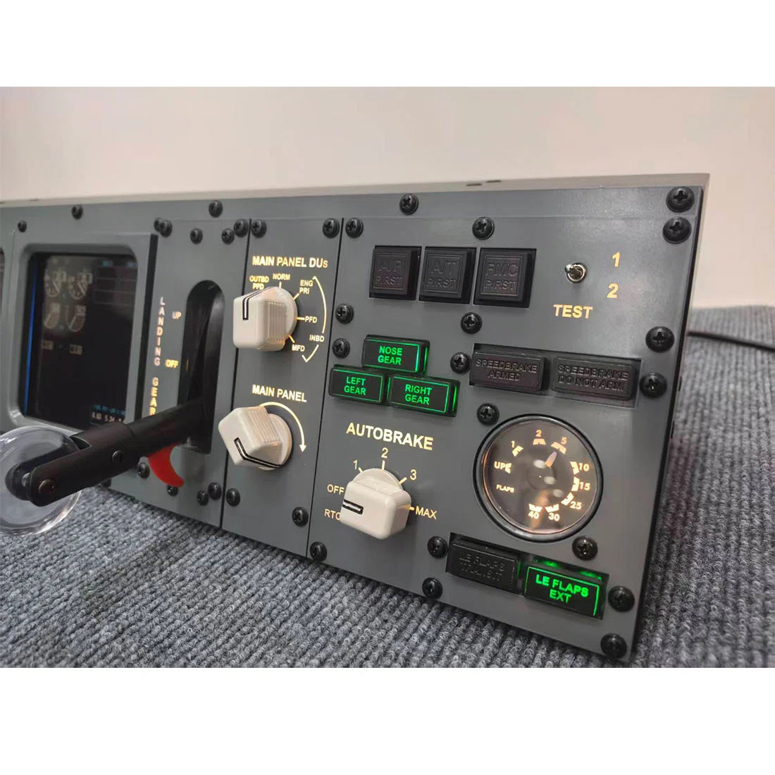 B737 Desktop (MIP) Simulator Panel for MSFS2020/2024, X Plane, Compatible with PMDG737, Zibo737