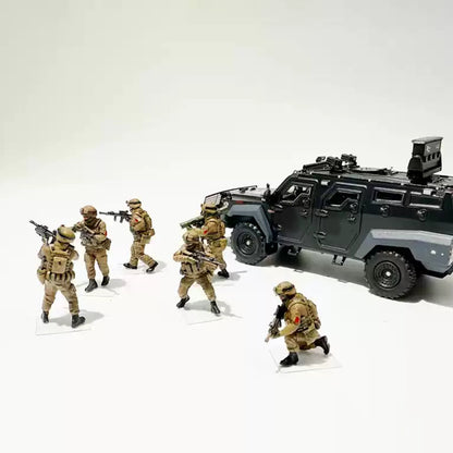 1/64 Scale Special Forces Figure Set