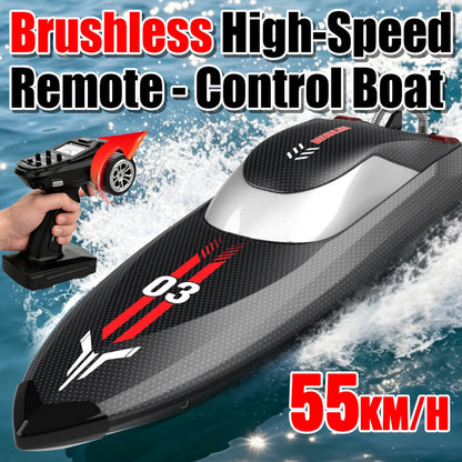 2.4GHz 35KM/H RC Power Boat with 395 Brushed Motor and Water Cooling
