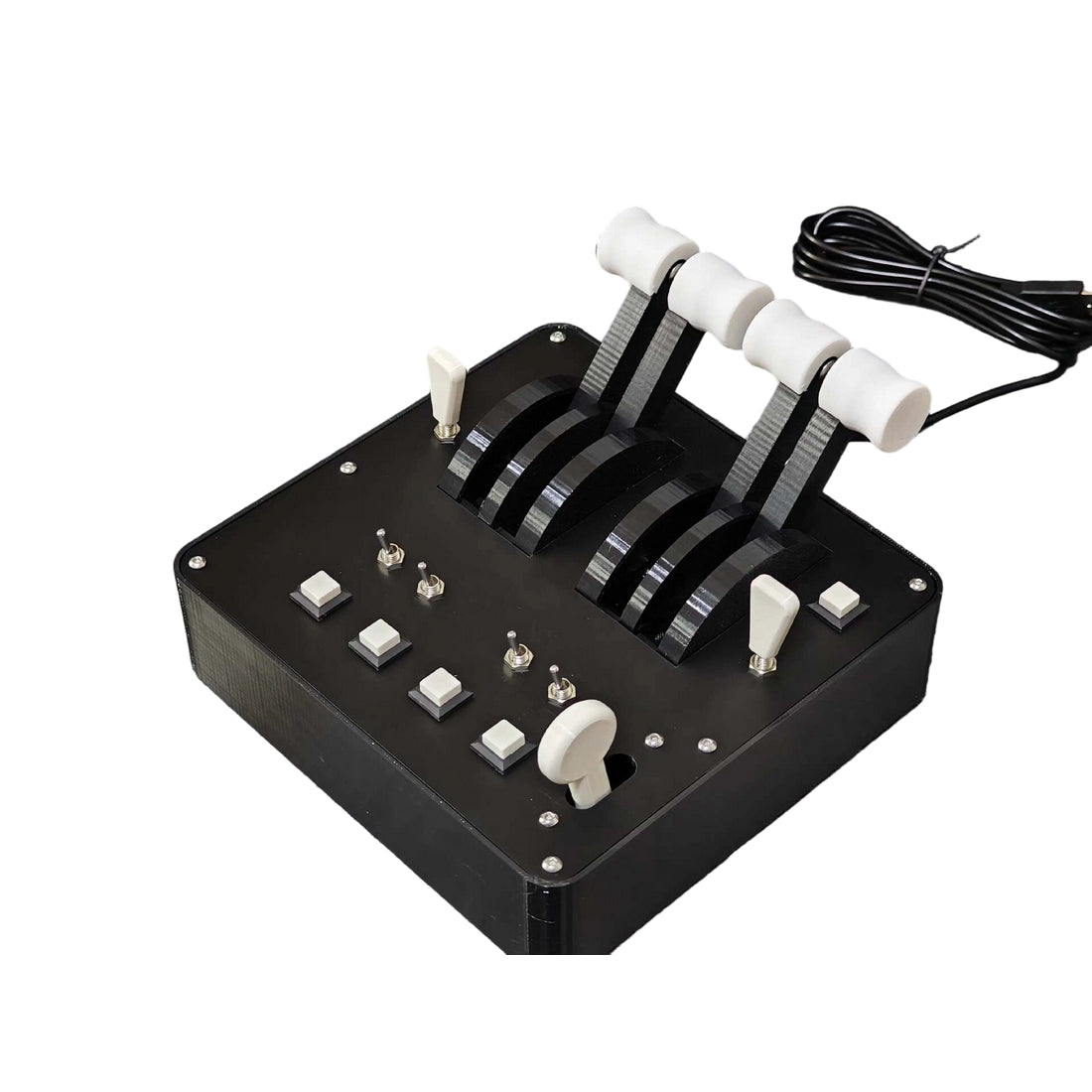 Four-Engine Basic Flight Simulator Throttle Valve