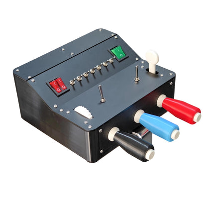 3-Axis Flight Simulator Throttle Quadrant for Propeller Aircraft with Throttle