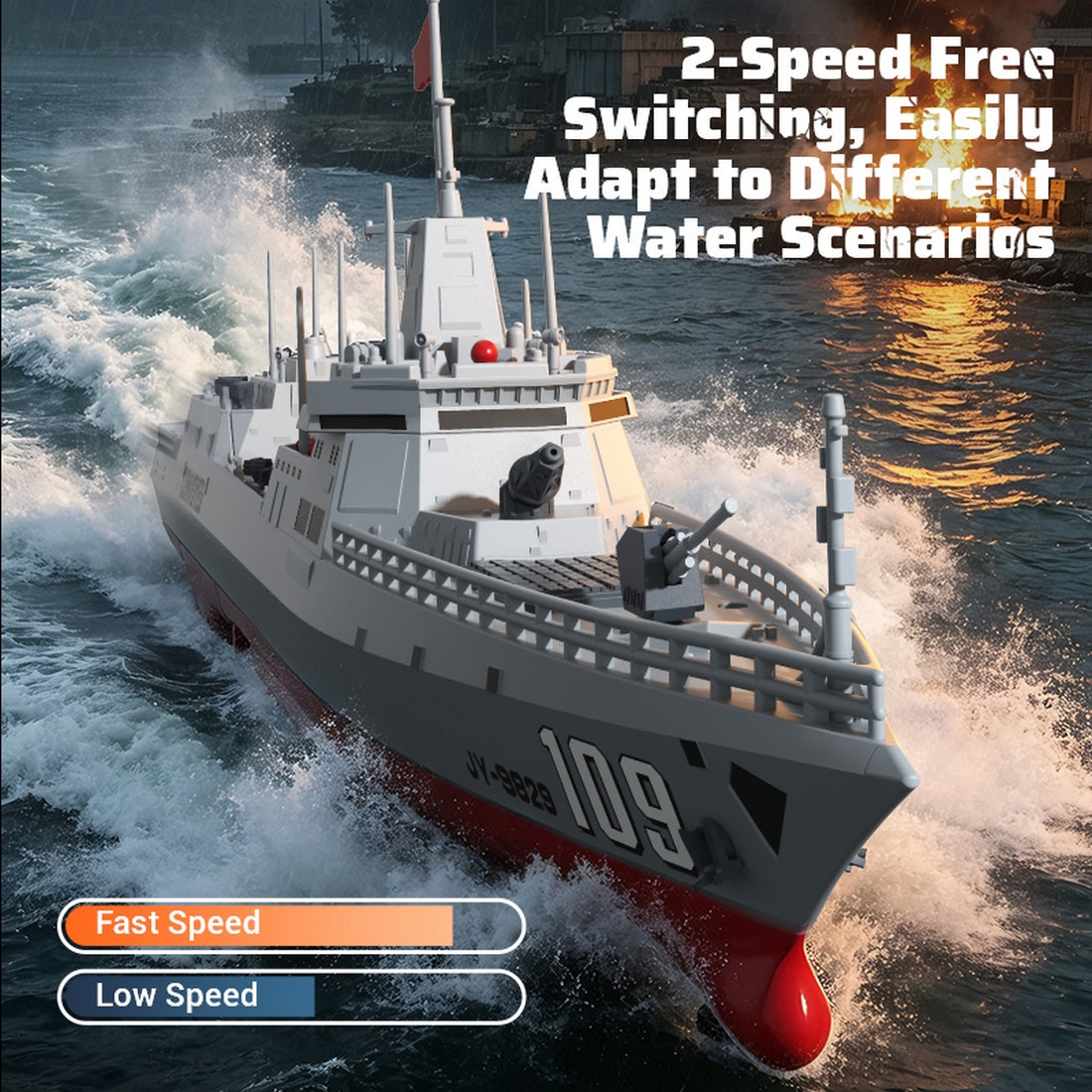 2.4G RC Aircraft Carrier Model