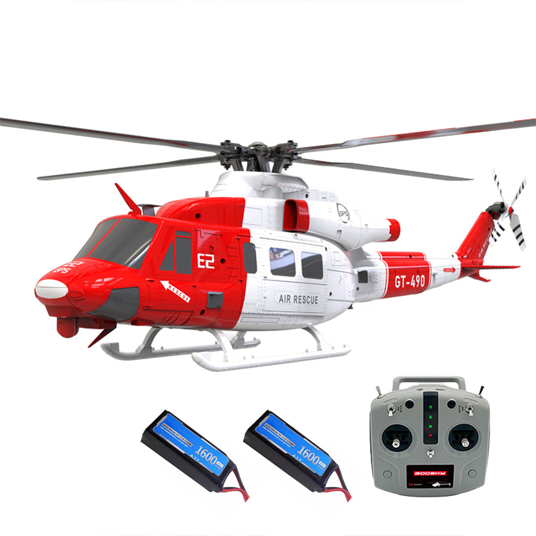 GOOSKY E2 UH-1Y 2.4G 6CH Dual Brushless Direct Drive RC Simulation Helicopter Model