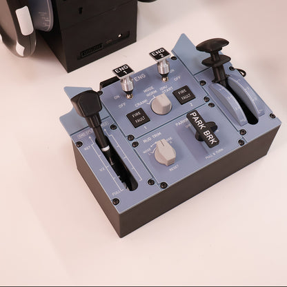 Hoowalt D107 V2.0 Metal Plate Lever Head Version A32X A31X A19X Motorized Throttle Cockpit Panel