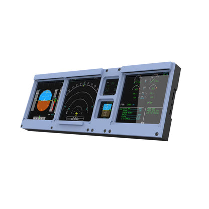 D106 A32X/A35X/A38X PFD-ND-ECAM-E/WD 4-in-1-Display Cockpit Panel