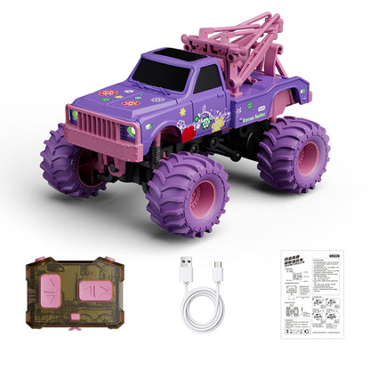 Palm-Sized Portable Mini Remote Control Monster Car