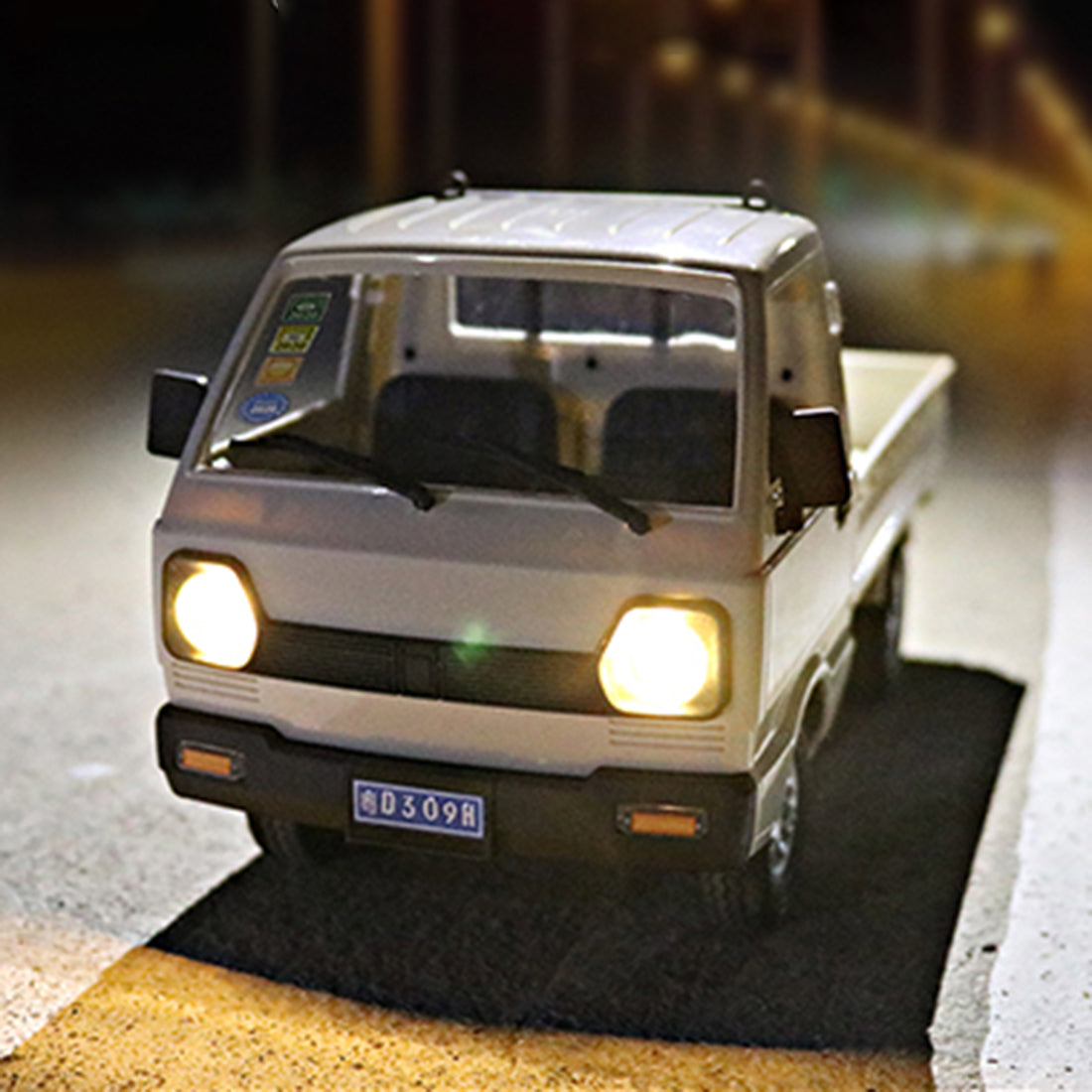 WPL D12mini 1/16 2.4Ghz RC Car Mini-truck Mini-van DIY Double Battery