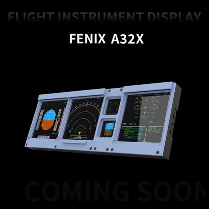 D106 A32X/A35X/A38X PFD-ND-ECAM-E/WD 4-in-1-Display Cockpit Panel