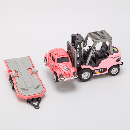 1/64 Scale 2.4G Mini Alloy RC Forklift Truck