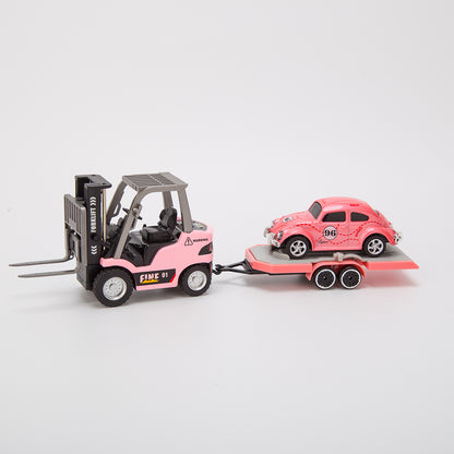 1/64 Scale 2.4G Mini Alloy RC Forklift Truck