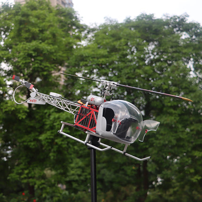 WOLFBUSH BELL-47 450 Size RC Helicopter + 4S 4000mAh LiPo Battery