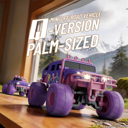 Palm-Sized Portable Mini Remote Control Monster Car