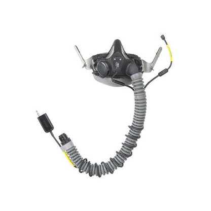 A32X 1/1 Scale Custom-Molded Flight Sim Professional Wearable Oxygen Mask, Supporting Communication, Direct Connection with A32X Cockpit