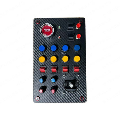 PC Sim Racing Multi-Function Button Box, Universal Control Box