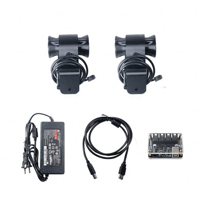 Sim Racing Pedal Vibration Kit with Realistic Force Feedback, Dynamic Strength Adjustment & Universal Compatibility (Black)