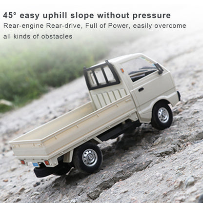 WPL D12mini 1/16 2.4Ghz RC Car Mini-truck Mini-van DIY Double Battery