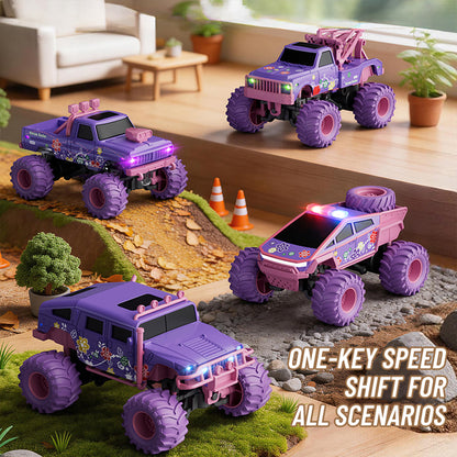Palm-Sized Portable Mini Remote Control Monster Car