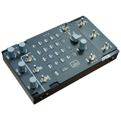 1/1 Scale EP-AAP-ACP 3-in-1 Integrated Control Panel for PC Flight Simulators, Compatible with JF-17, F/A-18 & F16