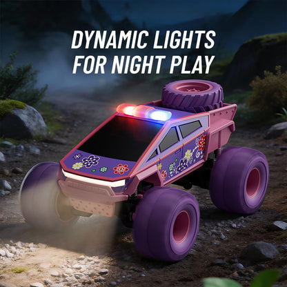 Palm-Sized Portable Mini Remote Control Monster Car