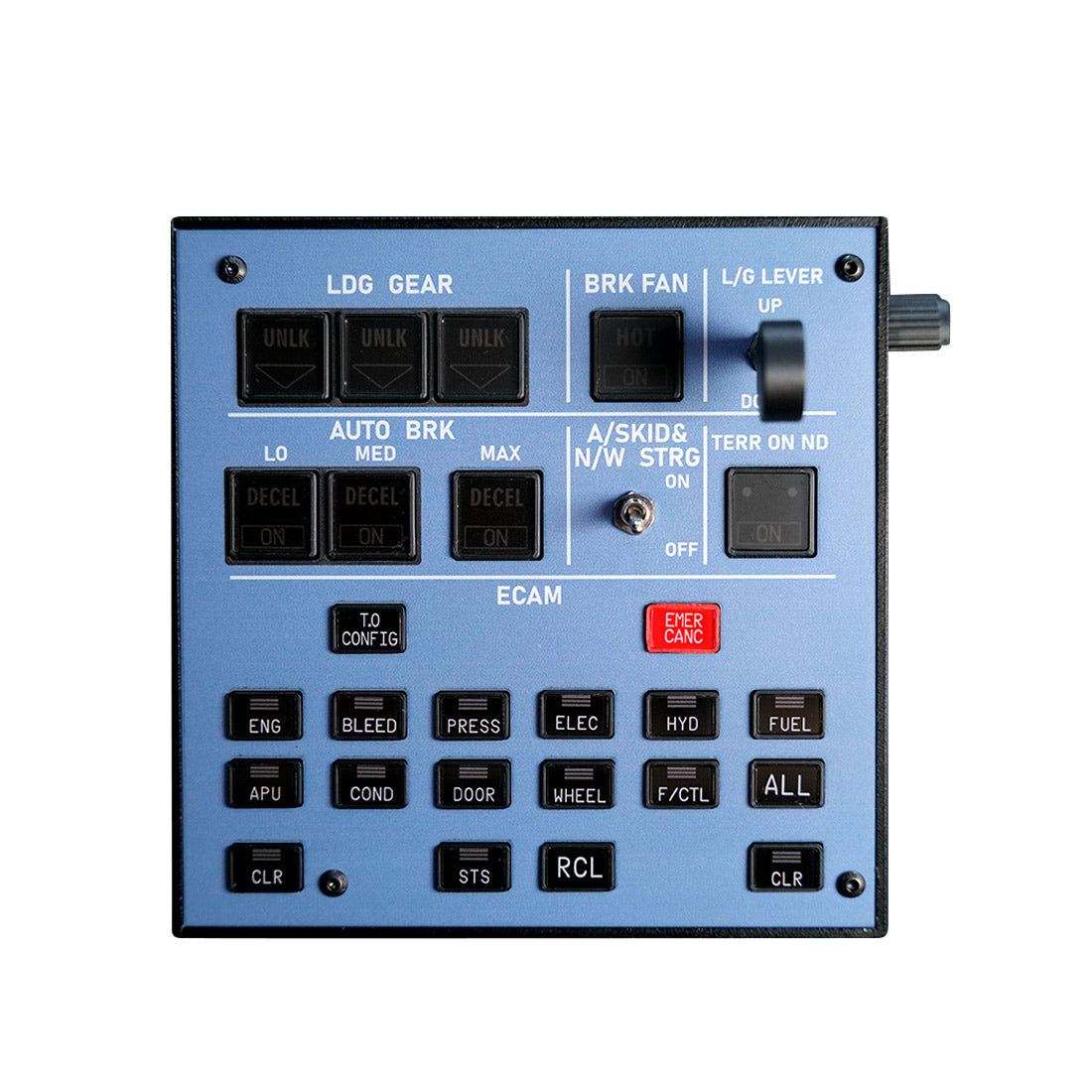 A103 V3.0 A32X/A31X/A350/XECAM HOME COCKPIT Landing Gear Indicator Integrated Panel