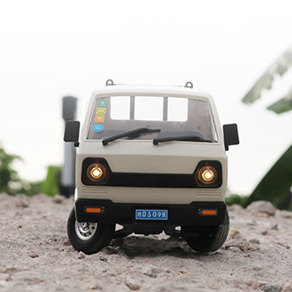 WPL D12mini 1/16 2.4Ghz RC Car Mini-truck Mini-van DIY Double Battery