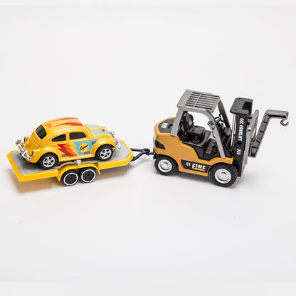 1/64 Scale 2.4G Mini Alloy RC Forklift Truck