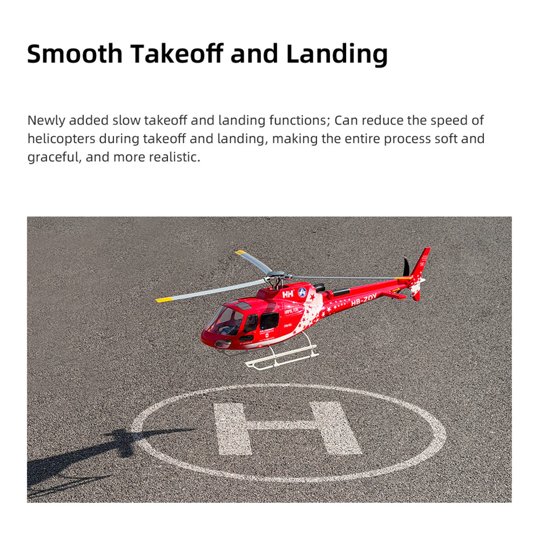 FLYWING AS-350 2.4G 6CH 470-Class Quik-Release 3-Rotor Scale RC Military Helicopter Model