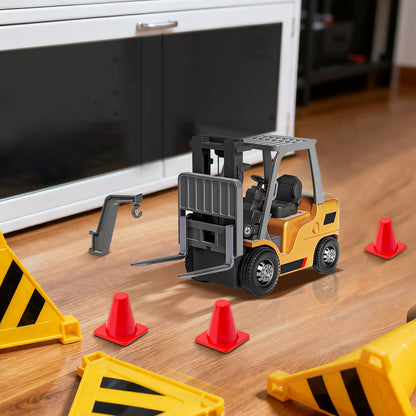1/64 Scale 2.4G Mini Alloy RC Forklift Truck(Basic Version)