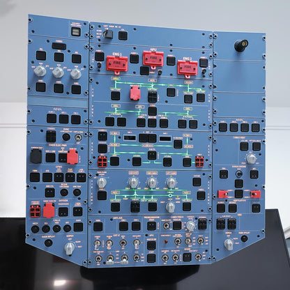 Hoowalt D111 A32X 1/1 Scale Light OVHD OVERHEAD Panel HOME Setup