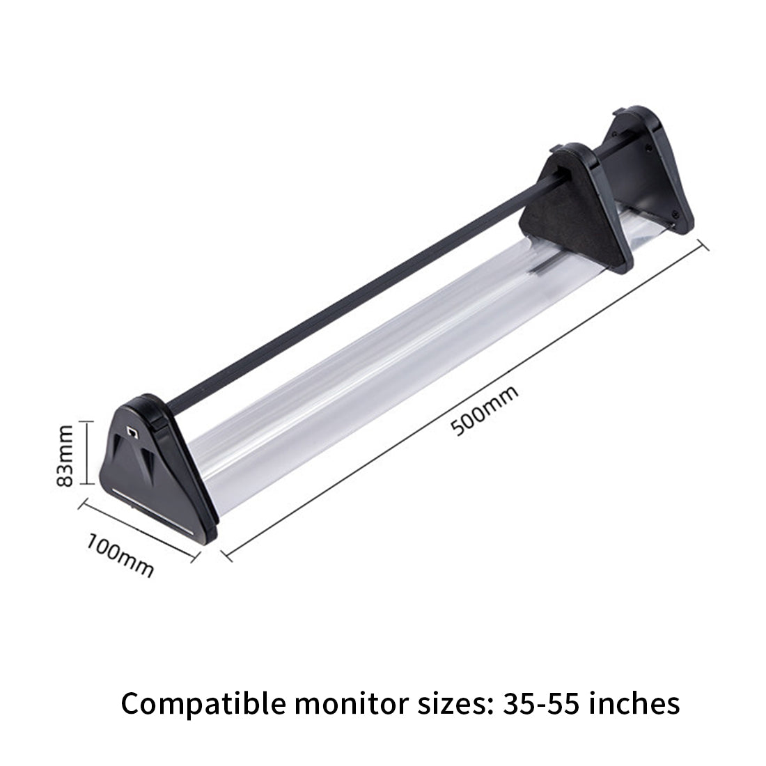 Triple Monitor Bezel Elimination Kit for Flight Simulator & Racing Games