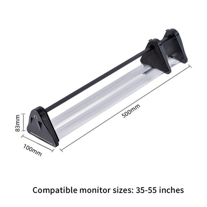 Triple Monitor Bezel Elimination Kit for Flight Simulator & Racing Games
