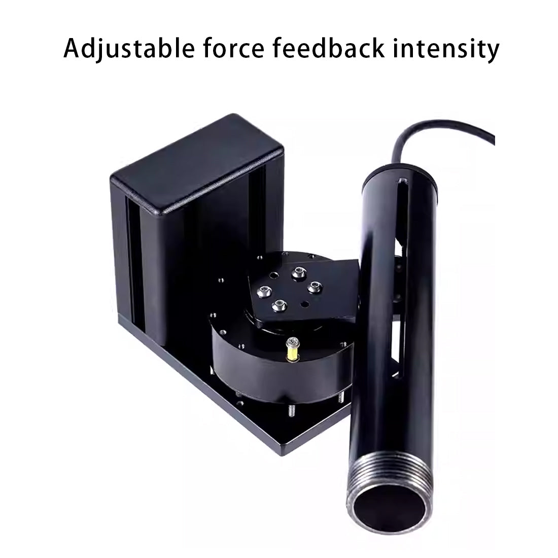 Simulation Helicopter Force-Feedback Collective-Base, Compatible with Most Grip Heads