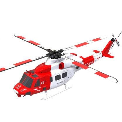 GOOSKY E2 UH-1Y 2.4G 6CH Dual Brushless Direct Drive RC Simulation Helicopter Model
