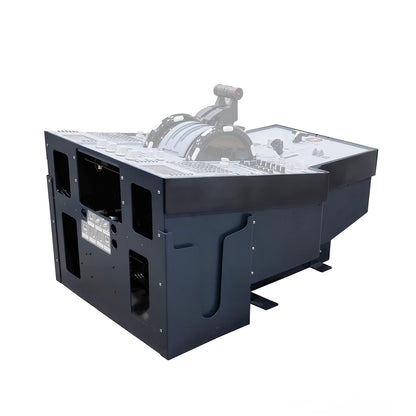 A32X Flight Sim Control Panel - Highly Realistic, Aviation-Grade Aluminum Alloy with Baking Paint Finish, Professional Cockpit Experience for Flight Simulation Enthusiasts