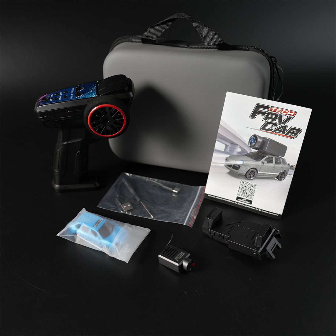 WPL D12mini 1/16 2.4Ghz RC Car Mini-truck Mini-van DIY Double Battery