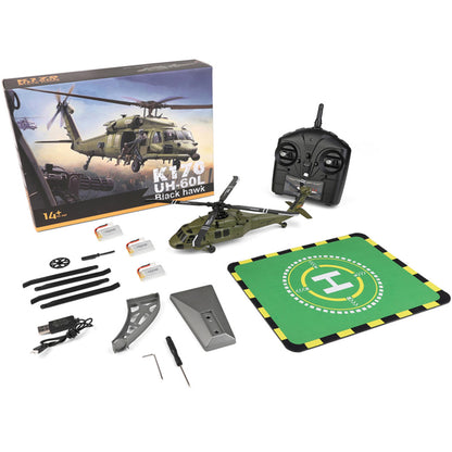WL K170 UH-60L 170 Size 2.4G 4CH Flybarless RC Helicopter
