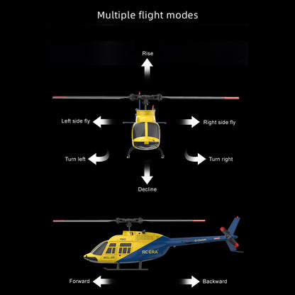 A60 1/42 scale BELL206 90 class model aircraft