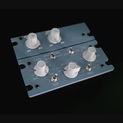 Rowsfire A112 1/1 Scale A32X/A33X/A35X CKPT-LT+WXR-Radar Integrated Panel for MSFS 2020/2024 & X-Plane - Compatible with FENIX, FBW, INibuild & Toliss - Windows Flight Sim Home Cockpit