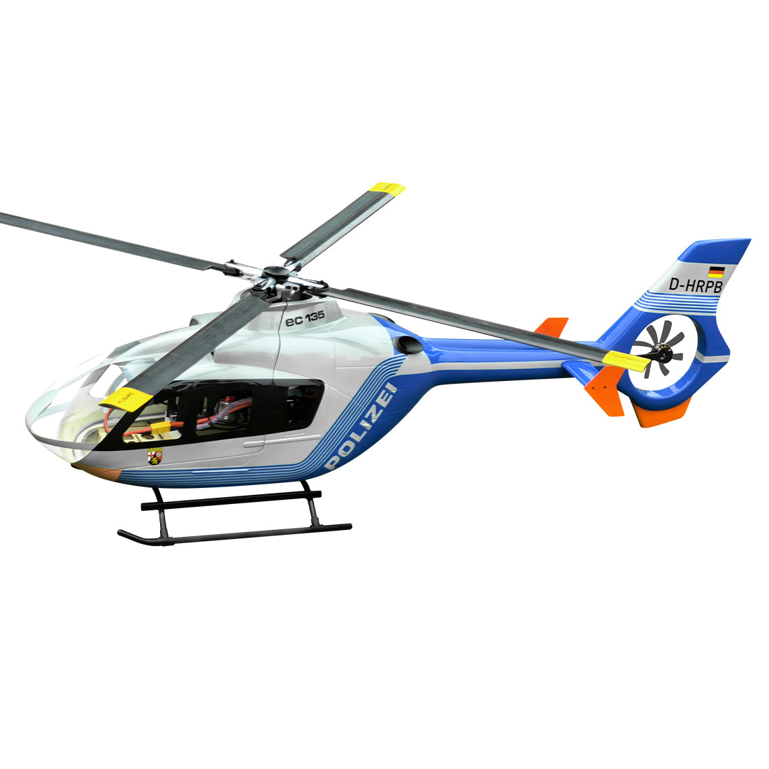 FL500 EC135 500-Class 2.4G 6CH Scale RC Helicopter Model