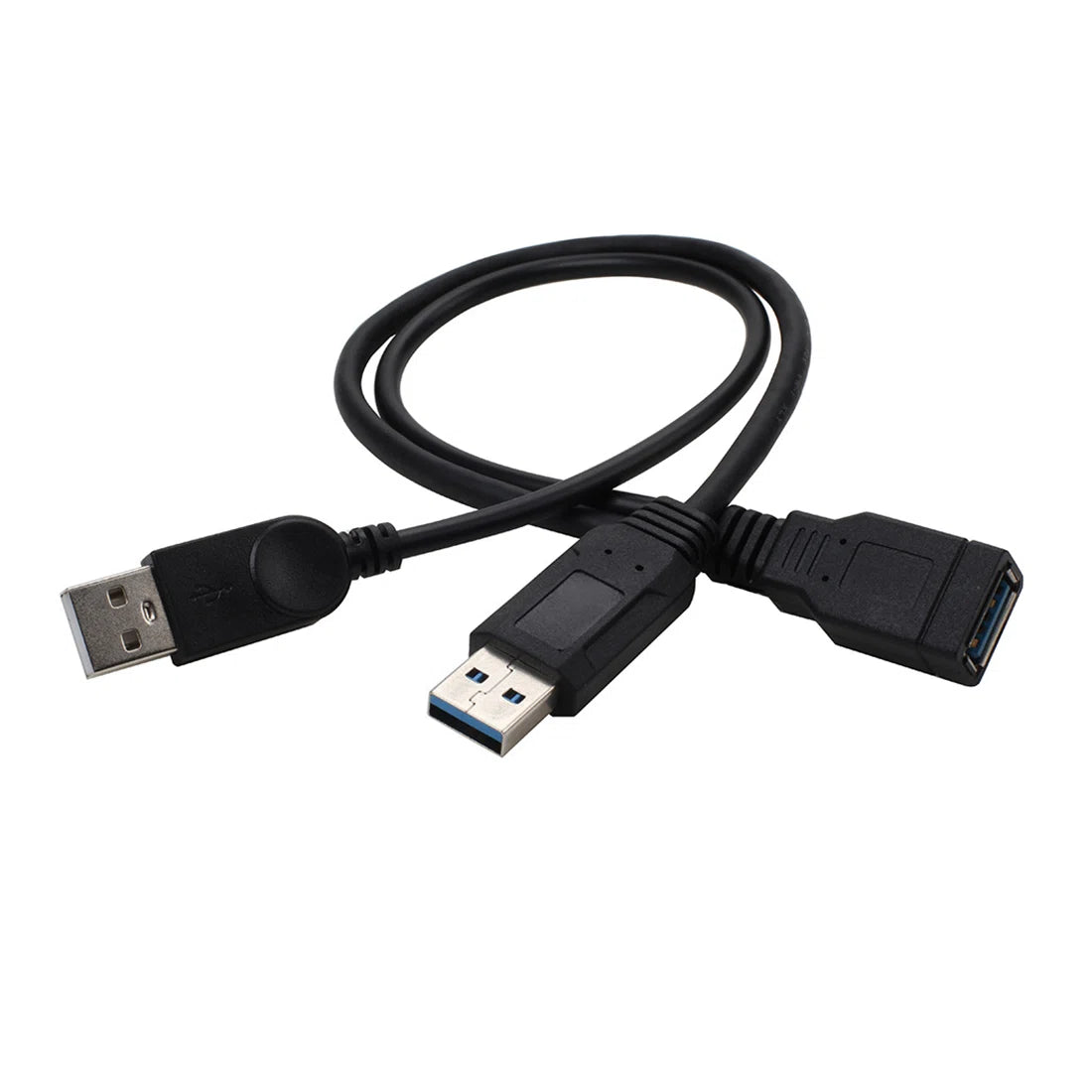 USB 3.0 Extension Cable High-Speed, Dual A Male to A Female Adapter