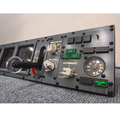 B737 Desktop (MIP) Simulator Panel for MSFS2020/2024, X Plane, Compatible with PMDG737, Zibo737
