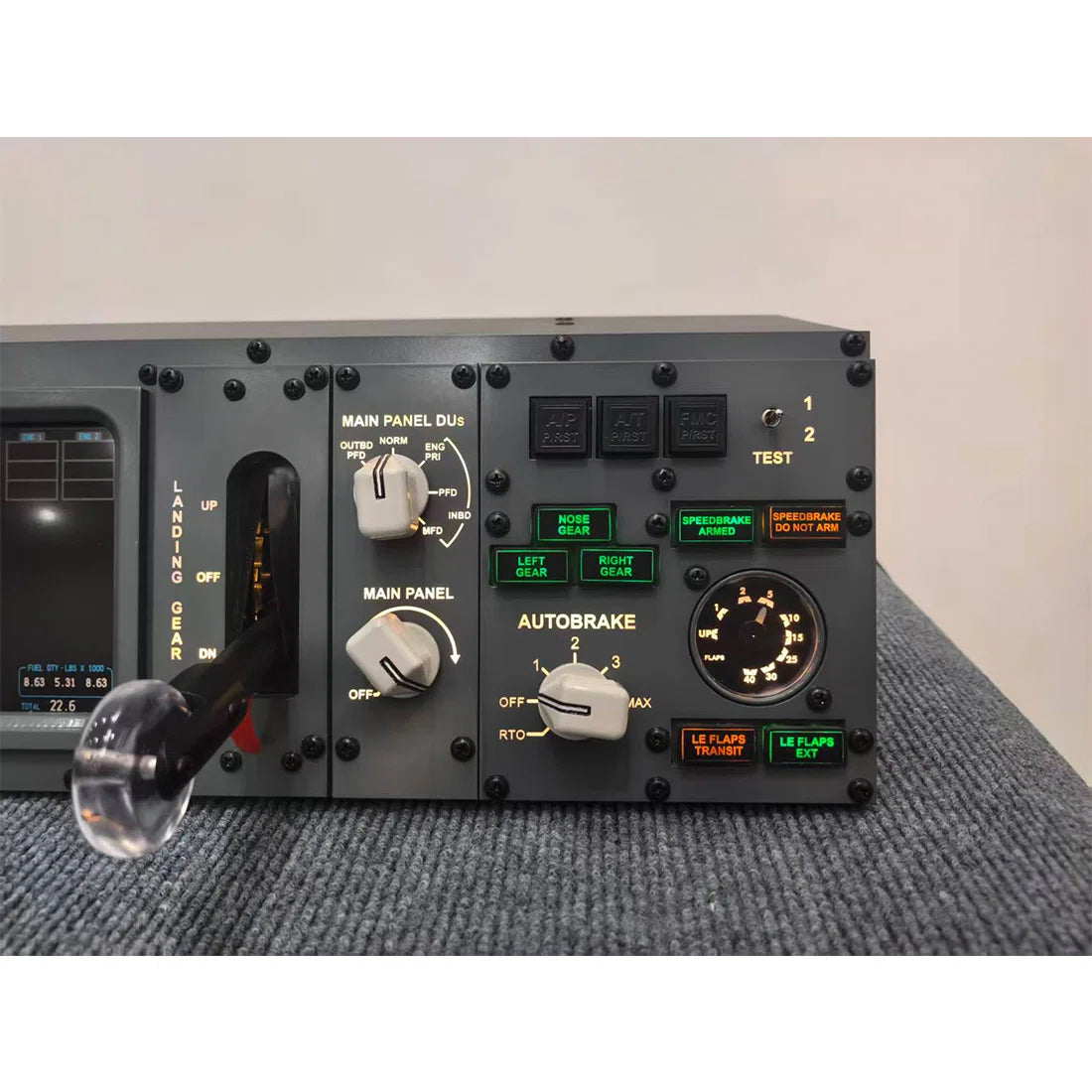 B737 Desktop (MIP) Simulator Panel for MSFS2020/2024, X Plane, Compatible with PMDG737, Zibo737