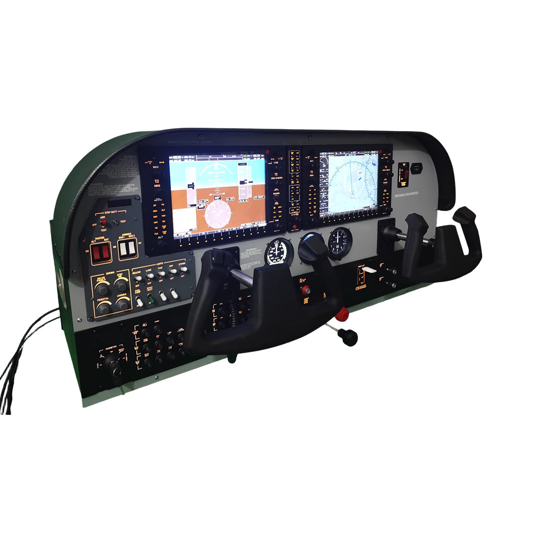 Dual-Yoke General Aviation Flight Sim